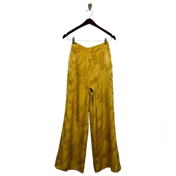 NWOT HOUSE OF HARLOW 1960 X REVOLVE Mona Pant Feather Print XS - Picture 4 of 10